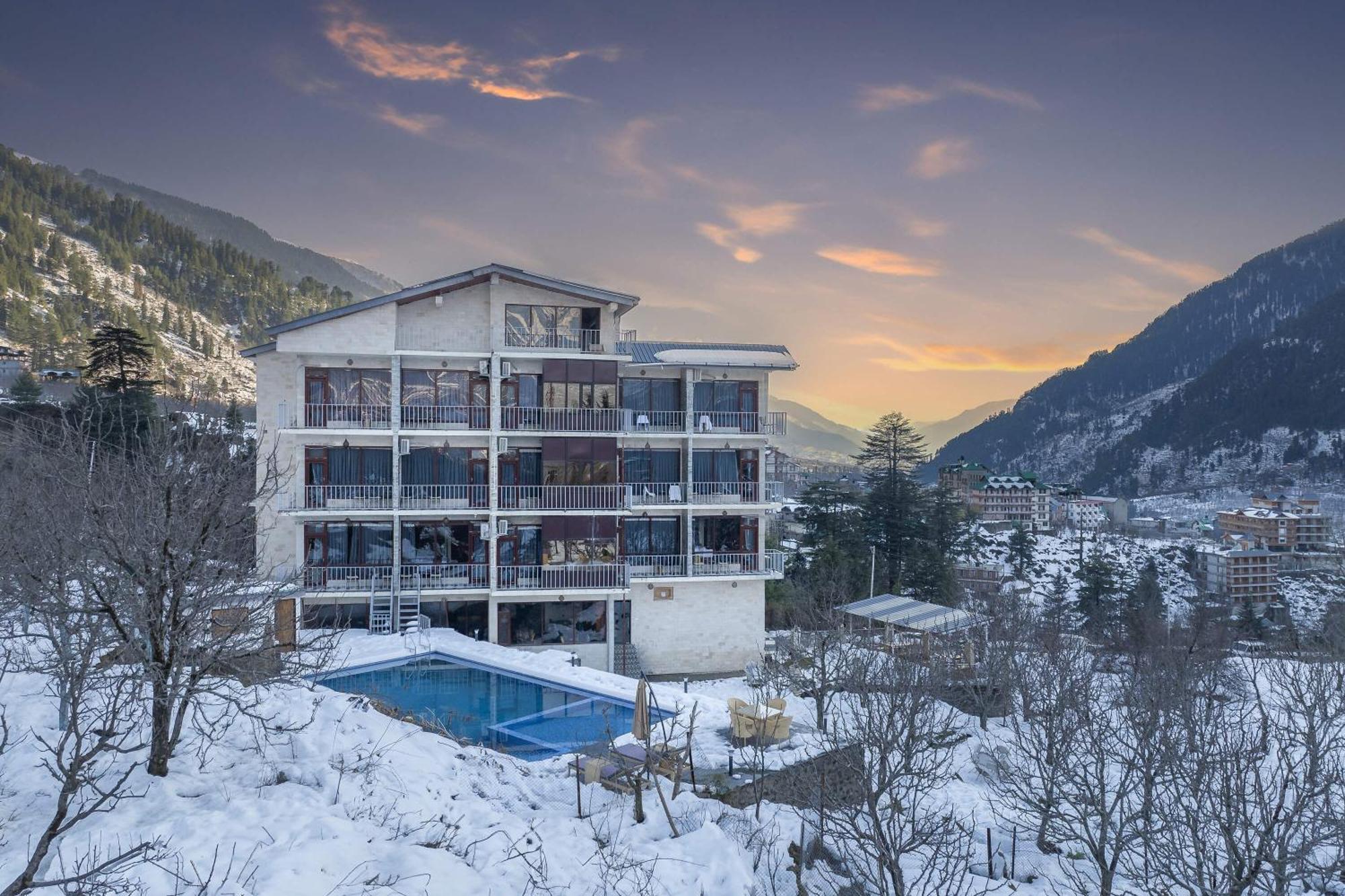 Echor Himalayan Aurum Manali, Heating & Cooling Экстерьер фото