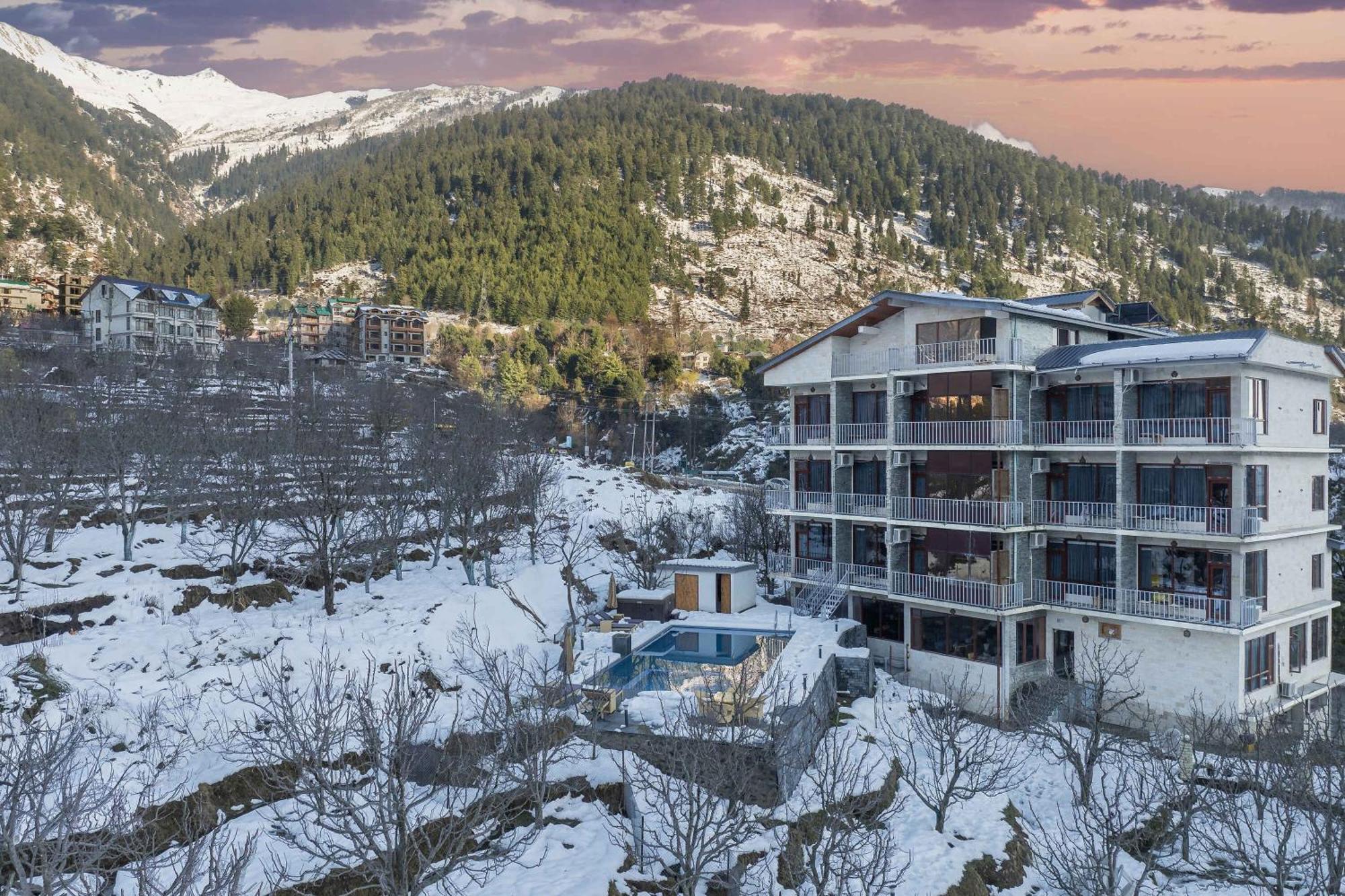 Echor Himalayan Aurum Manali, Heating & Cooling Экстерьер фото